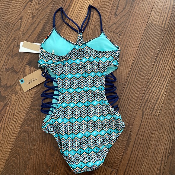 Sperry One Piece Strappy Swimsuit (tribal print) | BNWT - Picture 5 of 5